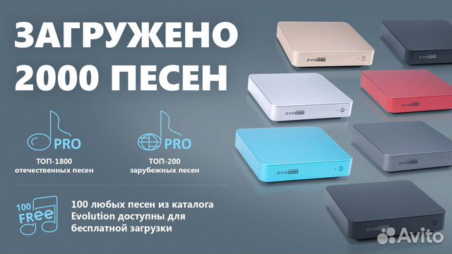 Evolution EvoBox караоке рубин+планшет в подарок