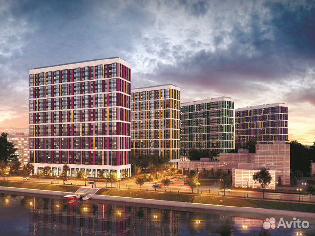 1-к квартира, 35.3 м², 2/22 эт. 1-к квартира, 35.3 м², 2/22 эт.