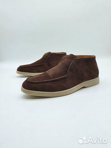 Лоферы замшевые Loro Piana Лоферы замшевые Loro Piana