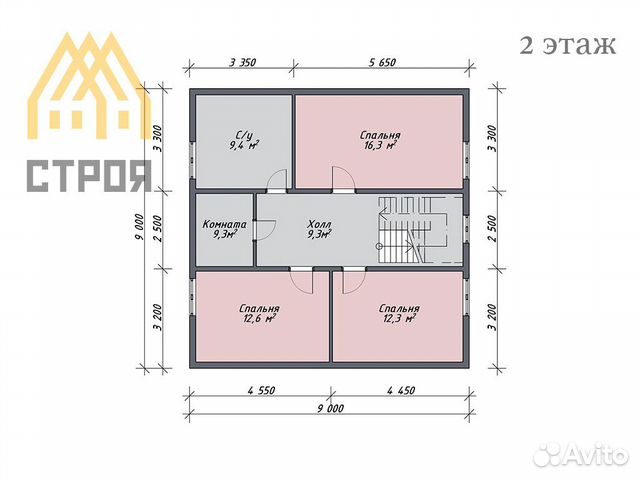 Дом каркасный 160 кв.м