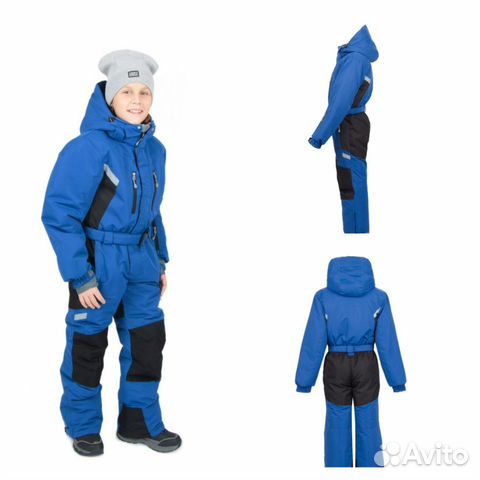 Новый зимний мембранный комбинезон 128/134/128