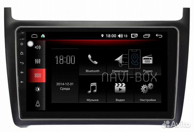 Штатная магнитола на Volkswagen Polo 2011-2017