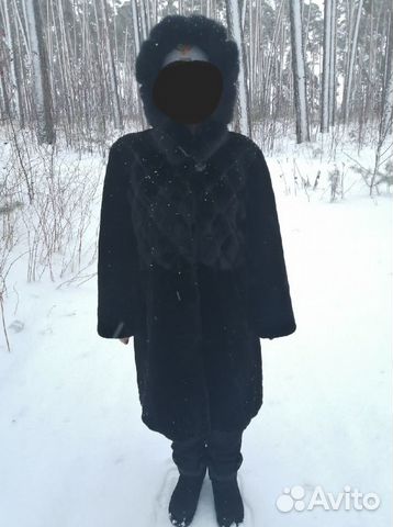 Шуба мутон/норка Шуба мутон/норка