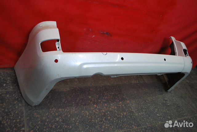 Бампер задний Тойота Ленд Крузер