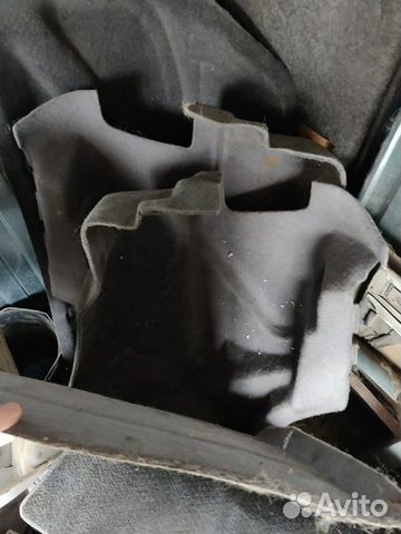 Обшивка багажника Mercedes w124 купе серая