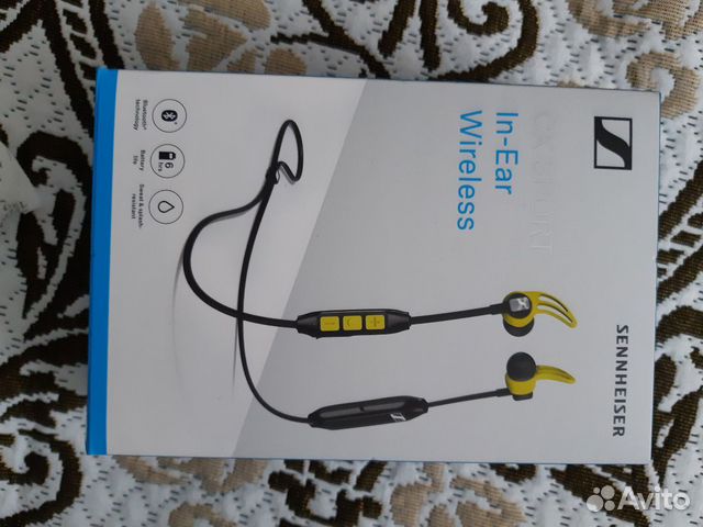 Беспроводные наушники с микрофоном Sennheiser CX S