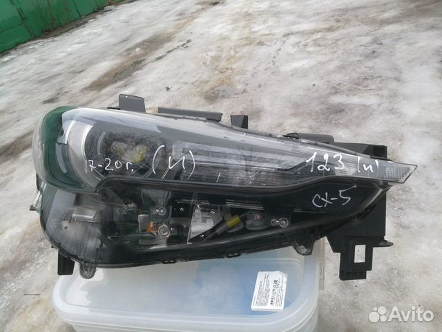 Правая фара мазда сх-5 Led 2017-2019 гг хорошая Правая фара мазда сх-5 Led 2017-2019 гг хорошая