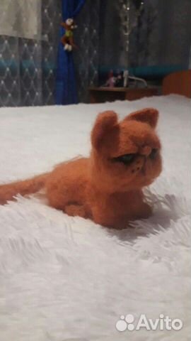 Валяный персидский кот купить на Зозу.ру - фотография № 1