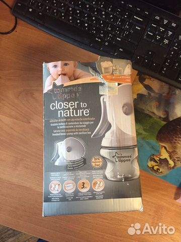 Новый ручной молокоотсос tommee tippee Новый ручной молокоотсос tommee tippee