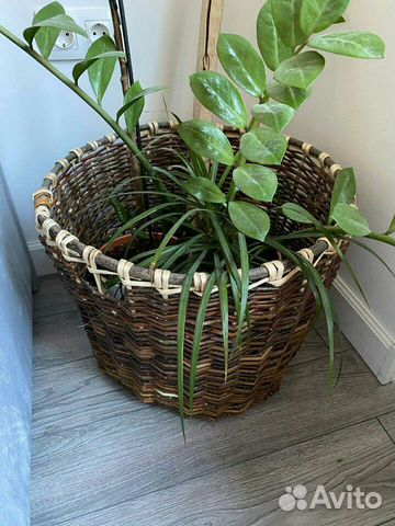 Корзина большая плетеная Корзина большая плетеная