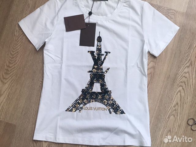 Классная футболка Louis Vuitton (новая