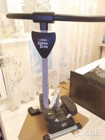 Тренажер Live Active, степпер Cardio Slim