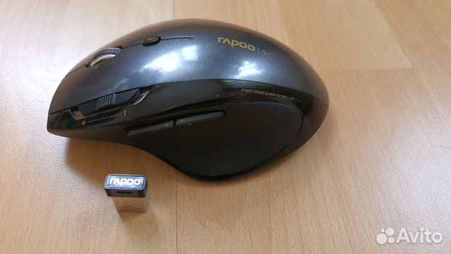 Беспроводная, лазерная мышь Rapoo 7800P