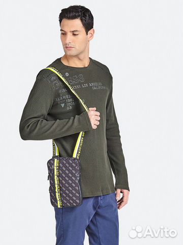 Новая мужская сумка кроссбоди Guess оригинальная Новая мужская сумка кроссбоди Guess оригинальная