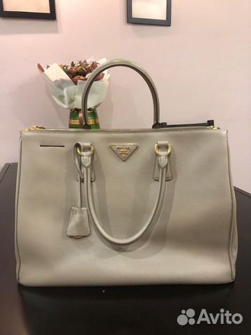 Сумка Prada Saffiano Pomice Lux оригинал
