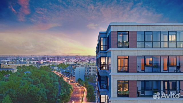 1-к квартира, 44.1 м², 6/8 эт.