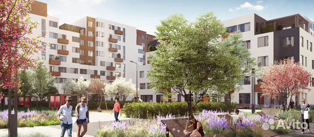 1-к квартира, 40 м², 4/8 эт.
