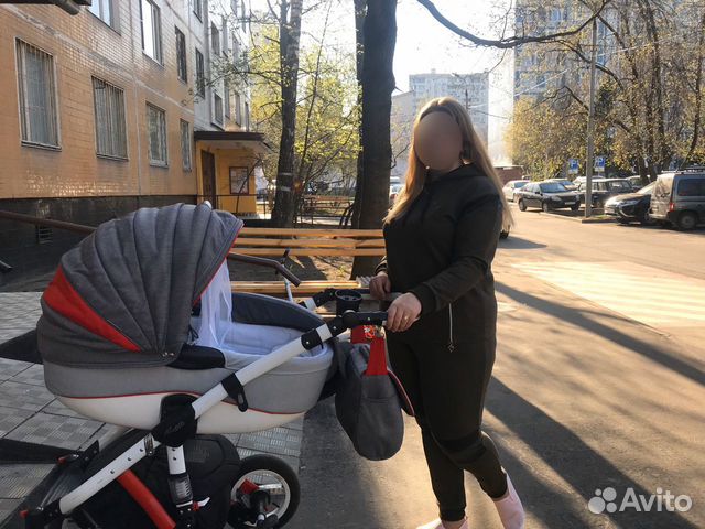 Коляска 3в1 Adamex Barletta