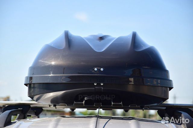 Автобокс на крышу Черный Turino 1 LUX (410 л) Аэро Автобокс на крышу Черный Turino 1 LUX (410 л) Аэро