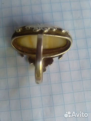 Серебряное кольцо СССР 875 проба натуральный камен Серебряное кольцо СССР 875 проба натуральный камен
