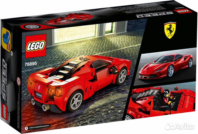 Lego Speed Champions 76895 Ferrari F8 Tributo