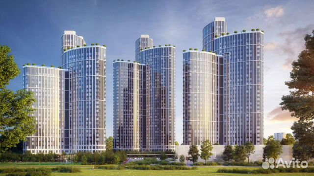 1-к квартира, 36.3 м², 17/35 эт. 1-к квартира, 36.3 м², 17/35 эт.