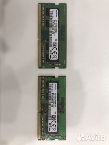 Оперативная память samsung sodimm DDR4 2400Hz 4 gb Оперативная память samsung sodimm DDR4 2400Hz 4 gb