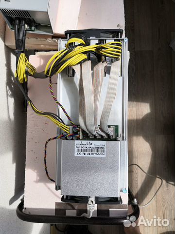 Antminer Bitmain L3+ вместе бп Antminer Bitmain L3+ вместе бп