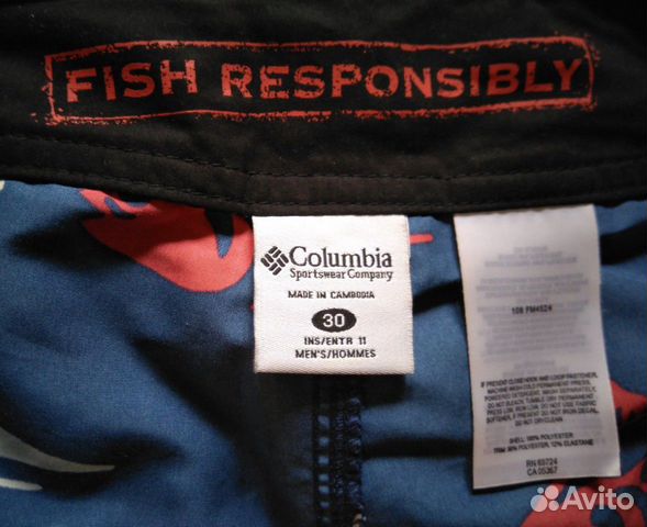 Шорты Columbia р.30 (46-48) новые Шорты Columbia р.30 (46-48) новые