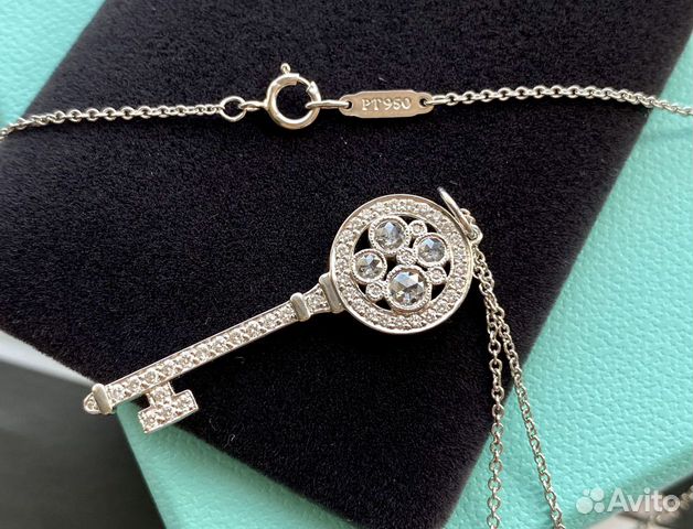 Подвеска-ключ Tiffany & Co. из платины Подвеска-ключ Tiffany & Co. из платины