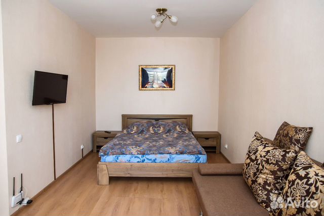 

1-к. квартира, 39 м², 2 кровати