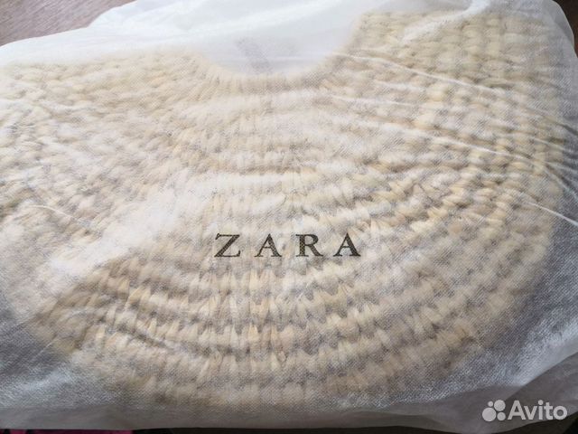 Сумка Zara, сумка из ротанга