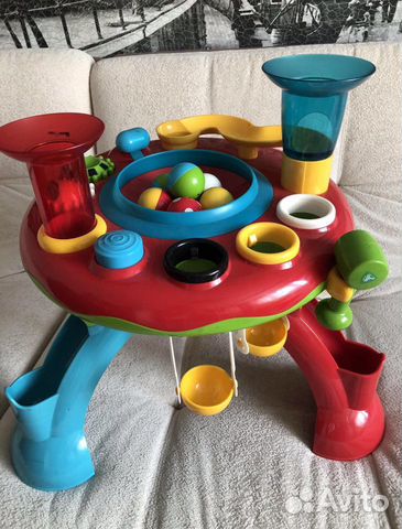 Развивающий центр стол ELC шарами