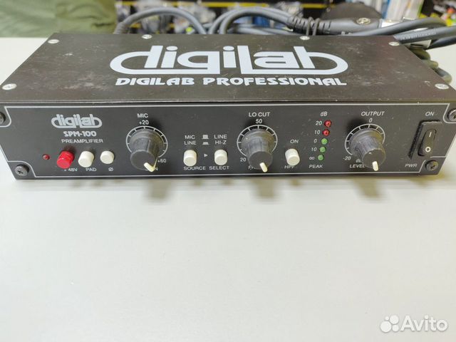 Микрофонный предуселитель Digilab Ginger SPM-100 Микрофонный предуселитель Digilab Ginger SPM-100