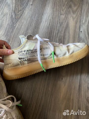 Nike Air Force OFF-White for Nike (коллаборация) Nike Air Force OFF-White for Nike (коллаборация)