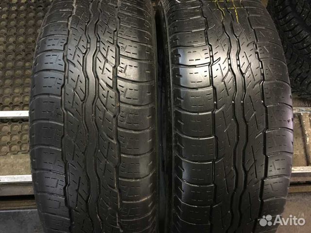 Шины бу 225-65-17 Bridgestone Dueler H/T D687 d64