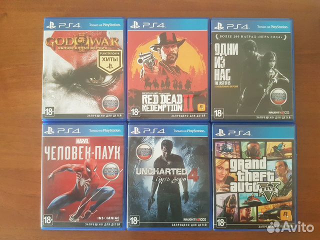 Игры для Sony PlayStation 4