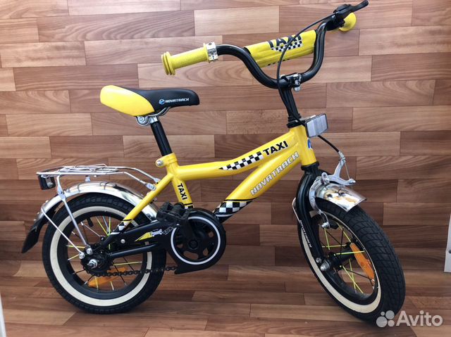 Детский велосипед Novatrack Taxi 12 (2018)