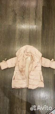 Куртка zara зимняя 2/3 года