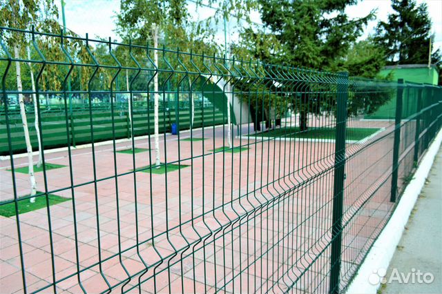 3Д-забор, Оцинкованный металл. Арт-65900 3Д-забор, Оцинкованный металл. Арт-65900