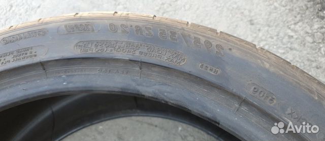 Шины Б/У 295-35-20 Michelin Pilot Sport