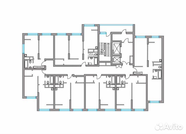 1-к квартира, 38.5 м², 24/24 эт.