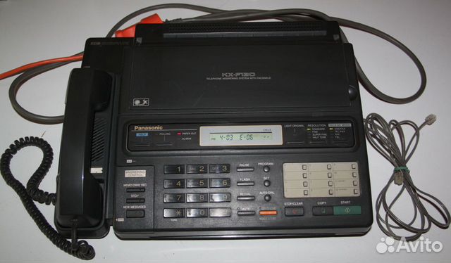 Телефон - автоответчик Panasonic Модель KX-F130BX