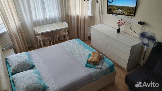 

Квартира-студия, 23 м², 2 кровати
