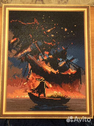 Картина «Пиратский корабль»