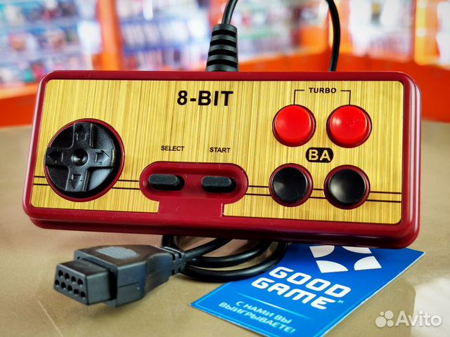 Джойстик для Денди 8-bit (Classic). Турбо. Новый