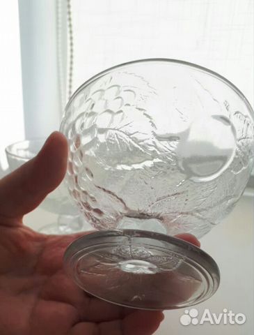 Креманки; Салатники цветное стекло