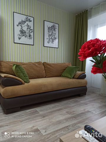 

1-к. квартира, 34 м², 2 кровати