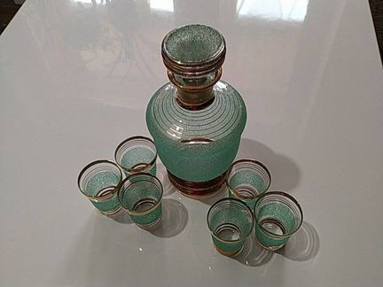 Графин со стопками СССР
