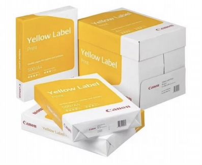 Canon yellow label, A4, Бумага